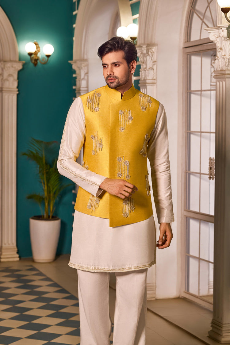 Dandelion Bandi-Kurta Set