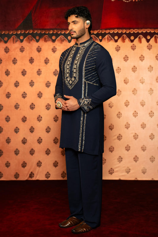 Akashneel Kurta Set