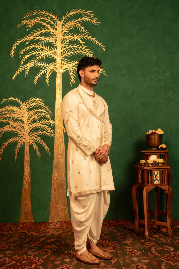 Regal Angrakha Kurta Set