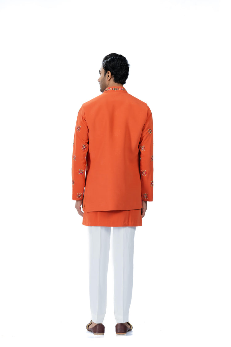 Narangi Bandi-Kurta Set