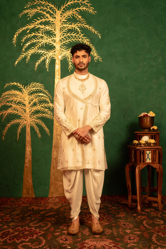Regal Angrakha Kurta Set