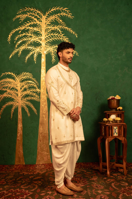 Regal Angrakha Kurta Set