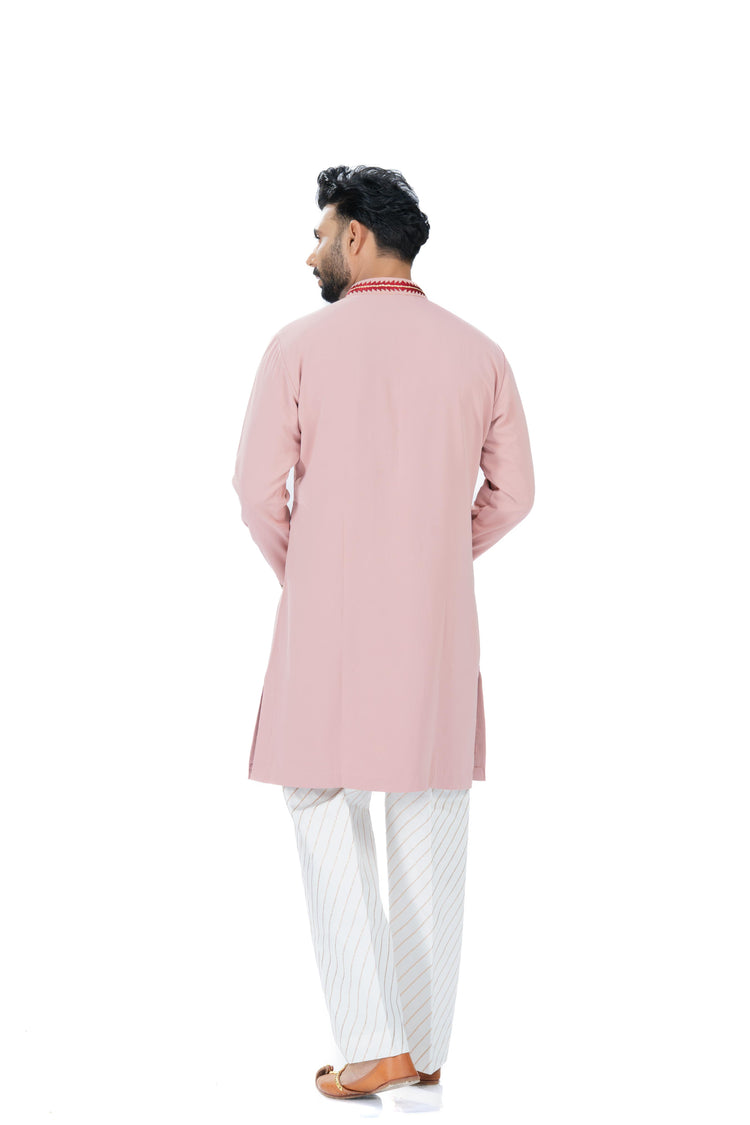 Gulabi Kurta Set