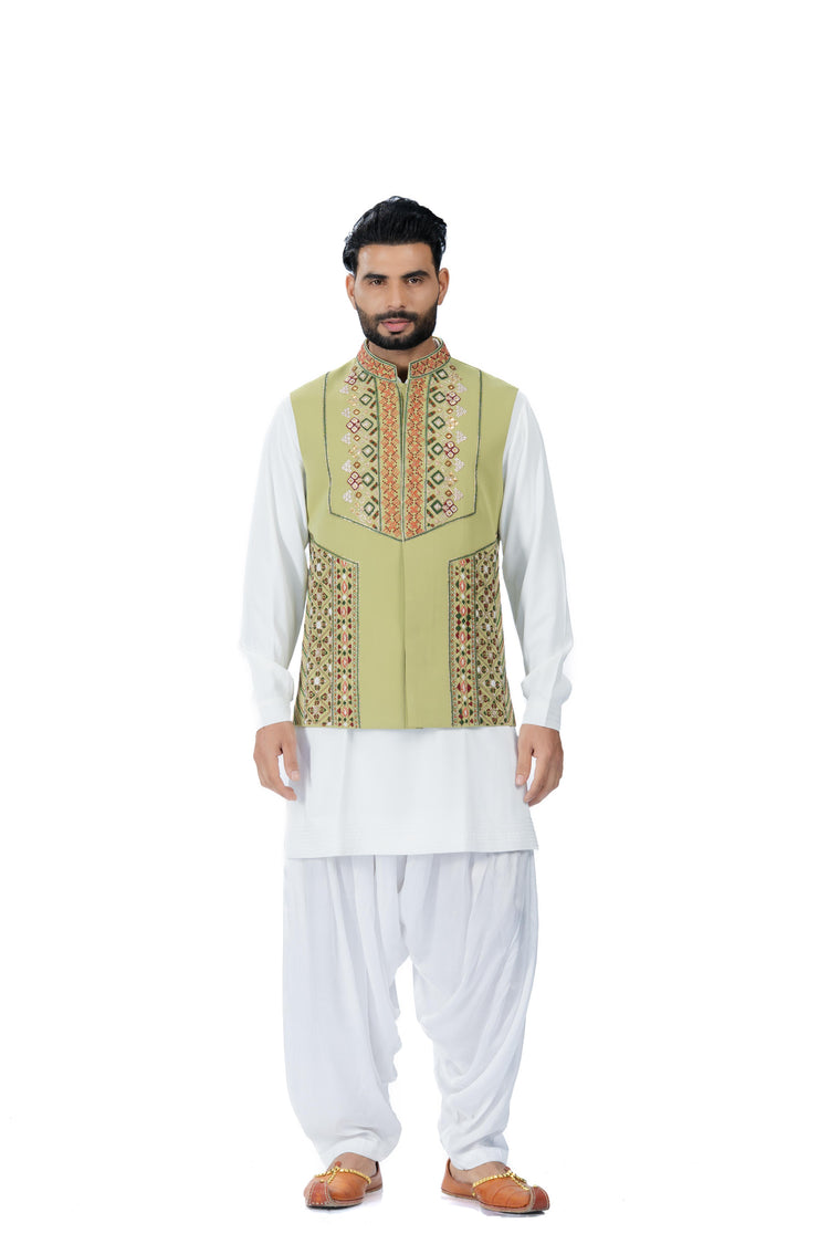 Gulshan Bandi-Kurta Set