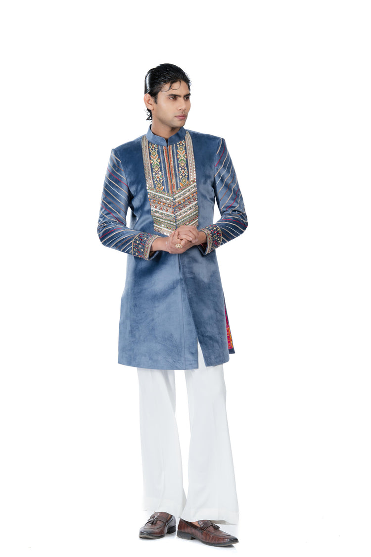 Raakh Veer Indo-Western Set